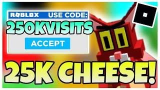 Kitty - [JULY 1, 2020] NEW CODE FOR 25,000 CHEESE! - ROBLOX