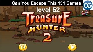 [Walkthrough] Can You Escape This 151 Games level 52 - Treasure hunter 2 - Complete Game