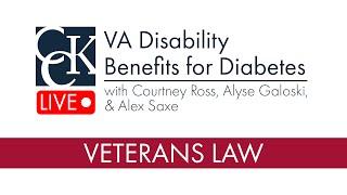 VA Disability Benefits for Diabetes