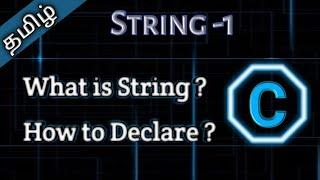 33. String in C || Tamil Pro Techniques ||