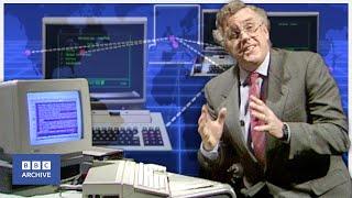 1986: The Joy of E-MAIL | Micro Live | Retro Tech | BBC Archive