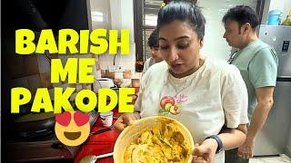Barish Me Yashu Ne Banaye Aloo ke Pakode