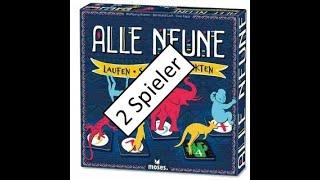 ALLE NEUNE - moses Verlag - Spielerklärung - let´s play 2 Spieler