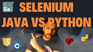 Selenium with Java vs Python vs vs C# vs Ruby