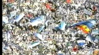 Spielbericht St.Pauli - Rostock Rauchbombenspiel 95