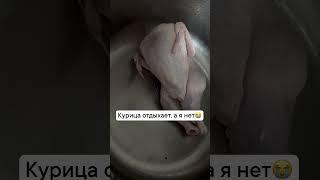 Завидую курице: она отдыхает, а я нет #блогмамы #шуткидля