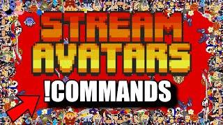 Stream Avatars Commands Tutorial | Best Twitch Tips | #shorts