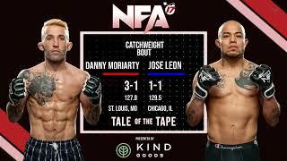 Nemesis 17  Danny Moriarty  vs Jose Leon Professional MMA  Main Event