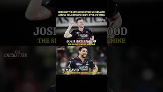 Aussie Stars Behind RCB's First IPL Trophy  | Josh Hezalwood | Tim David | IPL 2025 | #rcb #ipl2025