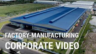 Metal Manufacturing - Corporate Video Vietnam. Factory Hai Phong - Film Service, Cameraman, Drone