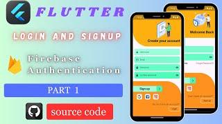 Firebase Authentication STEP - BY- STEP : How to Implement Login & Signup || PART 1 || firebase auth