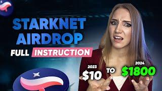 Starknet airdrop guide | Complete instructions on how to turn $10 into $1,800