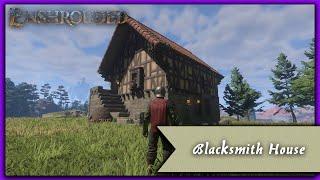 HOW TO BUILD A BLACKSMITH HOUSE [SPEED BUILD] - ENSHROUDED