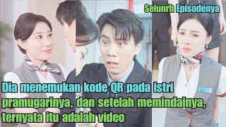 Dia menemukan kode QR pada istri pramugarinya, dan setelah memindainya, ternyata itu adalah video
