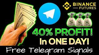 Binance Futures & Spots Free Signals | Earn 40%+ Daily Profit | 98% Win Rate