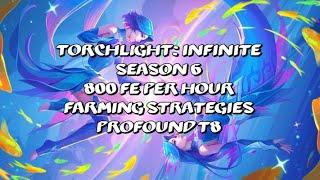 800 FE per hour farming strategies - T8 Profound - 80b DPS - Torchlight: Infinite - No commentary