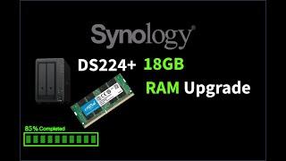 Synology DS224+ RAM Upgrade