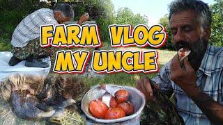 Farm Life Vlog | Shepherding, Sheep Birth , Open-Fire Cooking | Traditional Saddlebag Stitching#farm