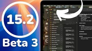 macOS 15.2 Beta 3 - What's new?