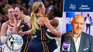 Rich Eisen Weighs In on Caitlin Clark & the WNBA’s Fiery Night Between the Fever and Sun
