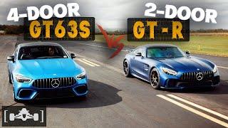 2020 Mercedes AMG GT-R vs. GT63S AMG | Performance Comparison Review + Drag Race