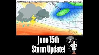 Pacific NW Thunderstorms, Cold and Extended Forecast!