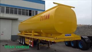 Fuel Tanker | 2/3/4 axles Multifunction 44,000 liters oil tank semi-trailer with flatbed trailer