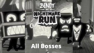 Bendy in Nightmare Run: All Bosses