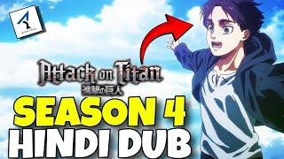 Attack on Titan Season 4 Hindi Dub Release Date - Everything We Know