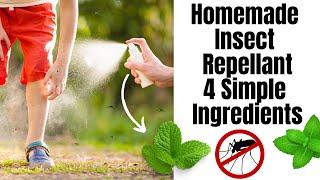 Homemade Insect Repellent || Two Ingredients Directly From Your Garden || No Chemicals And Safe!