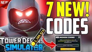 ️UPDATE!!️️ TOWER DEFENSE SIMULATOR ROBLOX CODES 2024 - TOWER DEFENSE CODES 2024 - TDS