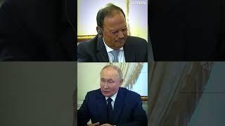 National Security Advisor Ajit Doval meets Russian President Vladimir Putin | #shorts #russia #india