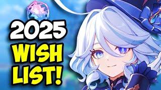 My COMPLETE Genshin 2025 Wishlist!