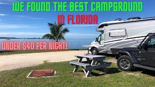 We drove 4 hours to the best campground in Florida / Key West camping!