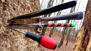 BEST Beginner Throwing Knives/Tools (Part 1 of 3) No Budget