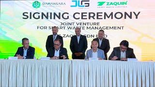 MoU Signing Ceremony Between Damansara Holdings Berhad and Zaquin Resources Sdn Bhd