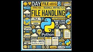 Python for Coders Day 8: File Handling—"Reading"and Writing Files" | Egnicode.