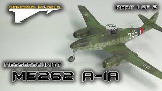 Me262 A-1a : Rapid Video Build : Tamiya : 1/48 Scale Model : Part.1 of 2