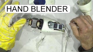 DISASSEMBLE HAND BLENDER MIXER