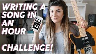 WRITING A SONG IN ONE HOUR CHALLENGE - Christina Rotondo