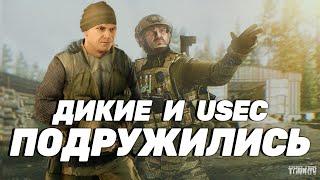 БАГ ИЛИ ИВЕНТ? ● ДИКИЕ ПОДРУЖИЛИСЬ С USEC ● #eft #tarkov #тарков