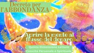 Decreto per l' ABBONDANZAApri la mente all'energia del DENARO #numerologia #fortuna #codicisacri