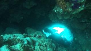 freediving a shallow cave - port elizabeth south africa