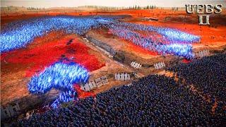 30,000 JEDI KNIGHTS vs 4,000,000 ENGLISH FOOTMEN | Ultimate Epic Battle Simulator 2 | UEBS 2