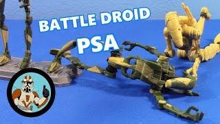 A Battle Droid Action Figure PSA | Jcc2224