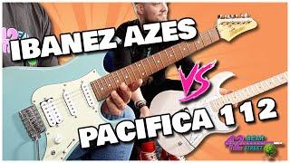 Ibanez AZES vs Yamaha Pacifica - New Budget Strat Shootout.