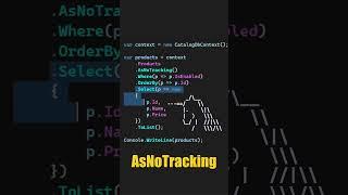 Entity Framework AsNoTracking Does Nothing In This Case #shorts