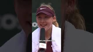 It’s a love/hate relationship between Mirra Andreeva and Daria Kasatkina 