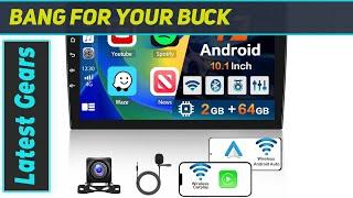 Hikity 10.1 Inch Android 13 Car Stereo: The Ultimate Upgrade for Your Vehicle!