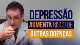 Depressão aumenta o risco de diversas doenças, saiba quais